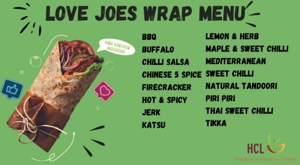 wrap menu